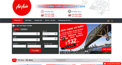 Desktop Screenshot of airasiavietnam.com