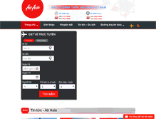 Tablet Screenshot of airasiavietnam.com